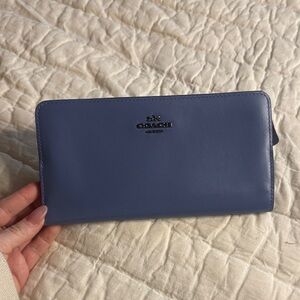 Coach Smooth Leather Skinny Wallet